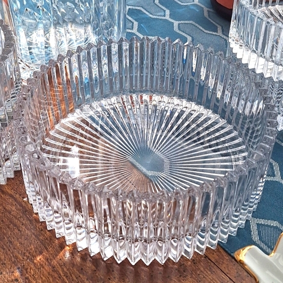 Mikasa Other - Mikasa Hostess Diamond Fire Cut Crystal Bowl